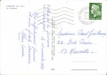 CPA Laragne H A La Fontaine 