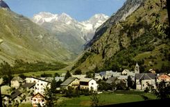 CPA Les Hautes Alpes la Chapelle en Valgaudemar Les Bans Les Aupillous Pic Joceime 