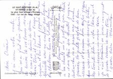 CPA Le Haut Odeyras H A le plus haut village d'Europe la rue du vieux village 