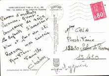 CPA Vars les Claux H A la station et les cretes de l'Eyssina 