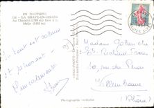 CPA En Dauphine La Grave en Oisans Au Chazelet face a la Meije 