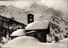 CPA Le Brianconnais Nevache Chapelle de Fontcouverte 
