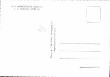 CPA Montgenevre et le Chaberton 