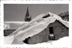 CPA Montgenevre sous la neige 