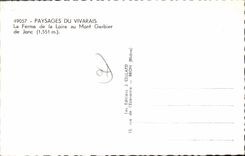 CPA Paysages du Vivarais la Ferme de la Loire au Mont Gerbier de Jonc