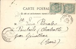 CPA Largentiere Chateau edifie en 1497