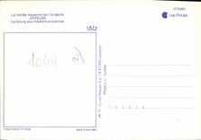 CPA La Vallee moyenne de l'Ardeche Joyeuse le bourg aux maisons anciennes