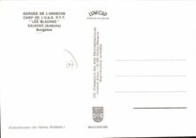 CPA Gorges de l'Ardeche Camp de L'uas PTT Les Blachas Salavas Ardeche 