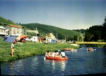 CPA Camping Moulin du Rayol Lavilatte Lanarce Sur les bords de l'Espezonnette 