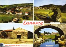 CPA Ardeche Pittoresque Lanarce 