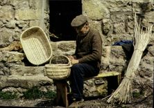 CPA La Haute Ardeche Image d'une vie simple 
