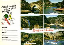 CPA Gorges de l'Ardeche 