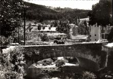CPA Satillieu Ardeche Le Pont du Nant 