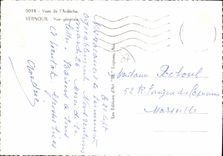 CPA Vues de l'Ardeche Vernoux Vue generale 
