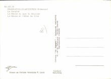 CPA Charleville Mezieres Ardennes Le Sanglier La Meuse au quai du Moulinet 
