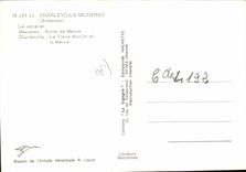 CPA Charleville Mezieres Ardennes Le Sanglier Mezieres Bords de Meuse Charleville Le Vieux Moulin et