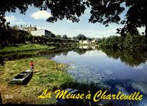 CPA Charleville Mezieres Ardennes La Meuse 
