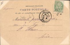 CPA Troyes Pont de deux Liards 