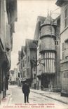 CPA Troyes Rue Champeau Escalier de l'Orfevre 