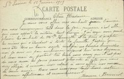 CPA Un Baiser de Troyes 