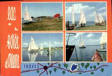 CPA Troyes Aube Le Lac de la Foret d'Orient 