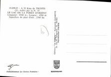 CPA Troyes Aube Le Lac de la Foret d'Orient