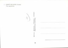 CPA Saint Hilaire Aude Vue generale 