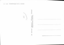 CPA Panorama de l'Aude 