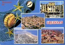 CPA Souvenir de Gruissan Aude 