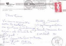 CPA Souvenir de Gruissan Aude 