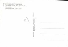 CPA L'Aveyron Pittoresque Vallee du Tarn dite Vallee de l'Amitie Brousse le Chateau 