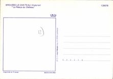 CPA Brouse le Chateau Aveyron Le Relays du Chateau
