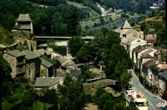 CPA Brouse le Chateau Aveyron Vue generale 