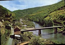 CPA Brouse le Chateau Aveyron Vue panoramique sur le Chateau 