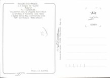 CPA Les Gorges de l'Ouche Aveyron Conques Au premier plan la Chapelle Saint Roch 