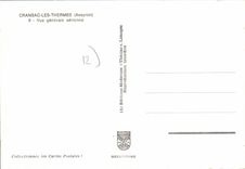 CPA Cransac les Thermes Aveyron Vue generale aerienne 