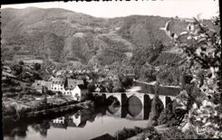 CPA Entraygues Aveyron Vue Generale 