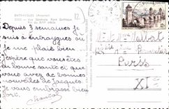 CPA Entraygues Aveyron Vue Generale 