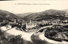 CPA Entraygues Aveyron Confluent du Lot et de la Truyere 