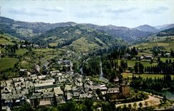 CPA Entraygues sur Truyere Vue sur la vallee du Lot 