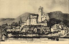 CPA Le Vieux Rouergue Estaing Le Chateau 