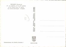 CPA Estaing Aveyron Le Chateau et le Vieux Pont