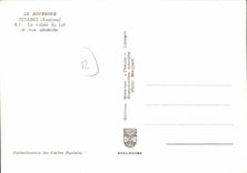 CPA Estaing Aveyron La vallee du Lot et vue generale