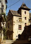 CPA Estaing Aveyron Vieille rue 