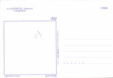 CPA Villecomtal Aveyron Vue generale