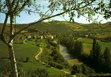 CPA Saint Izaire Aveyron Vue generale 