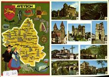 CPA L'Aveyron Touristique Le Chateau du Bose 