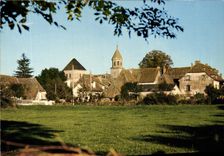 CPA La Croix Barrez Aveyron Vue generale 