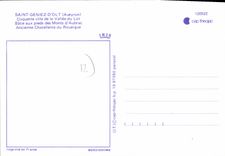 CPA Saint Geniez d'Olt Aveyron Coquette ville de la Vallee du Lot Batie aux pieds des Monts d'Aubrac