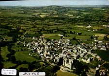 CPA Recoules Previnquieres Aveyron Vue generale 